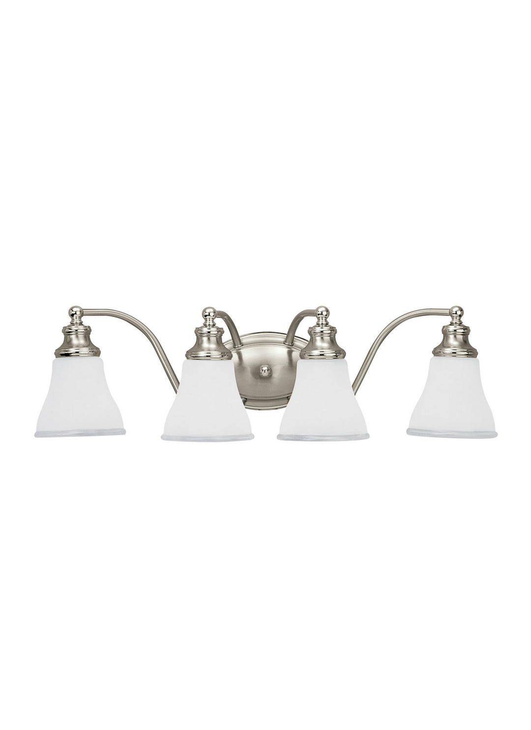 Visual Comfort Studio Alexandria 40012EN3-773 Bath Vanity Light 25 in. wide - Two Tone Nickel