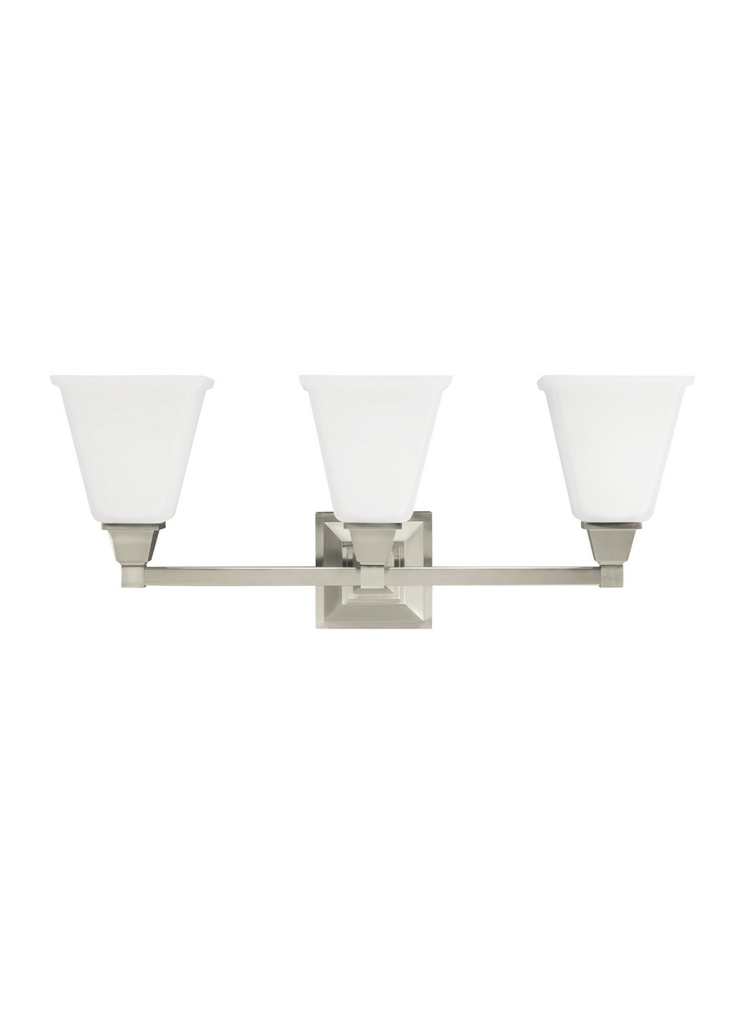 Visual Comfort Studio Denhelm 4450403EN3-962 Bath Vanity Light 25 in. wide - Brushed Nickel, all fixtures are California Title 24 compliant.``/