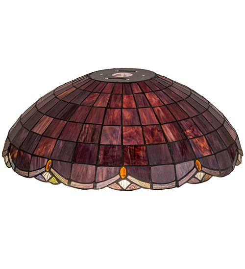 Meyda Tiffany Lighting 78094 Elan Shade Lamp Shade Bronze / Dark