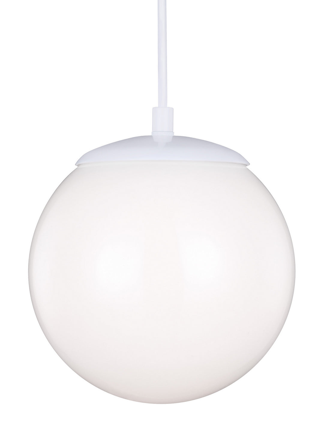 Visual Comfort Studio Leo - Hanging Globe 6018EN3-15 Pendant Light - White