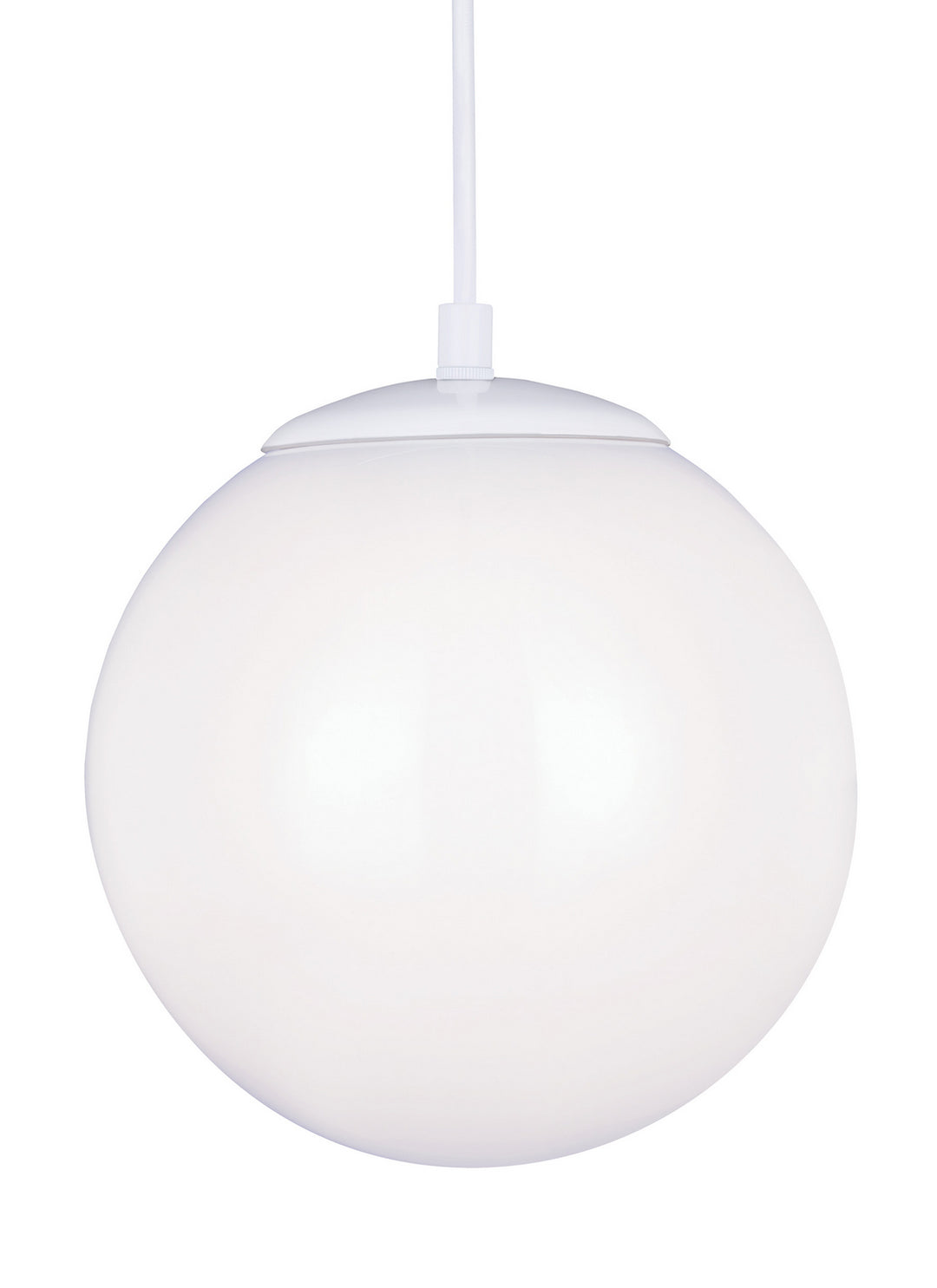 Visual Comfort Studio Leo - Hanging Globe 6020EN3-15 Pendant Light - White