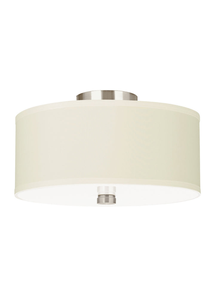 Visual Comfort Studio Dayna Shade Pendants 77262EN3-962 Ceiling Light - Brushed Nickel, all fixtures are California Title 24 compliant.``/