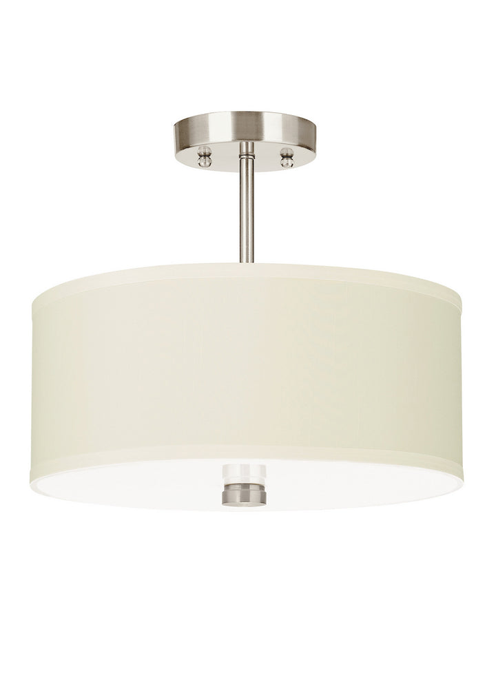 Visual Comfort Studio Dayna Shade Pendants 77262EN3-962 Ceiling Light - Brushed Nickel, all fixtures are California Title 24 compliant.``/