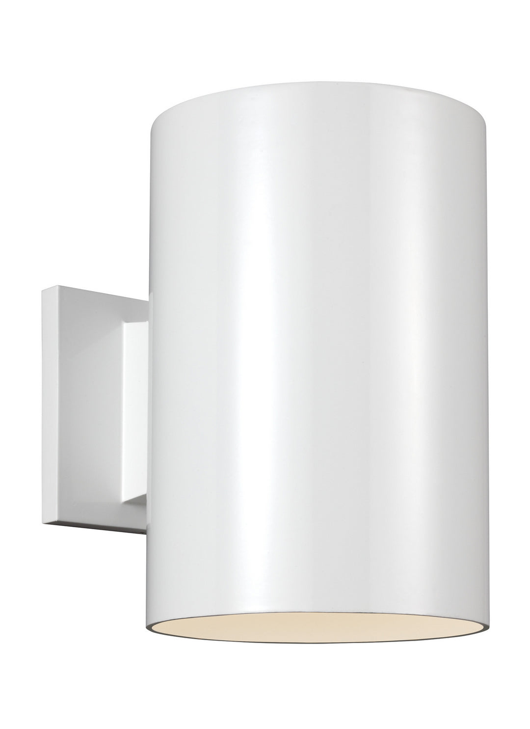 Visual Comfort Studio 8313901EN3-15 Outdoor Cylinders One Light Outdoor Wall Lantern Outdoor White