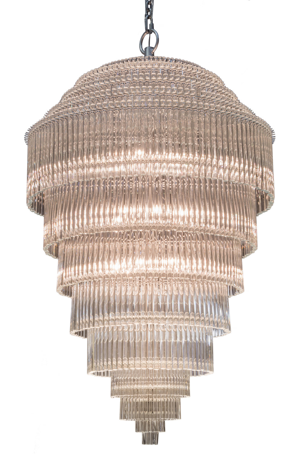 Meyda Tiffany Marquee 177368 Chandelier Light - Sparkle Silver