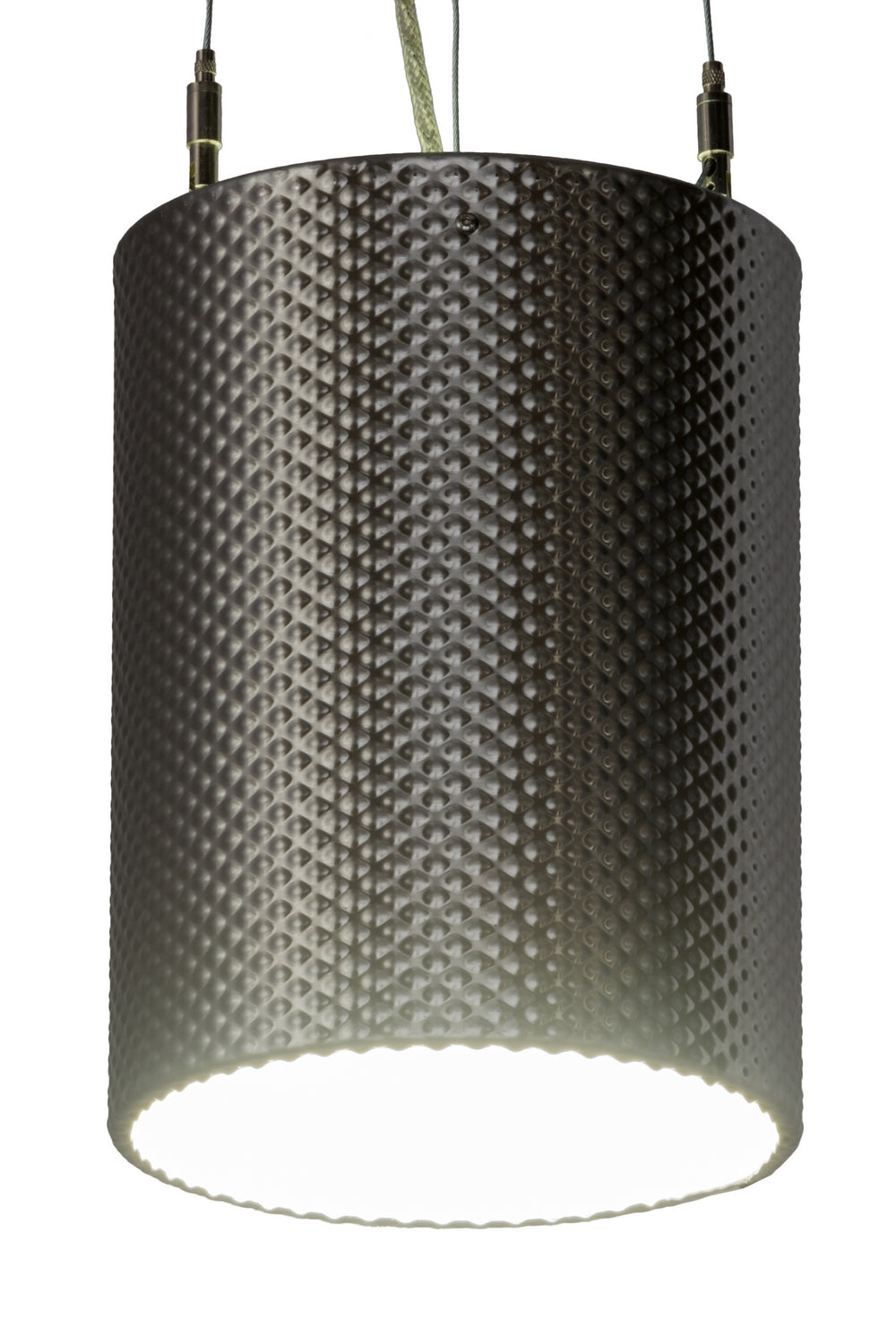 Meyda Tiffany Cilindro 179030 Pendant Light - Stainless Steel