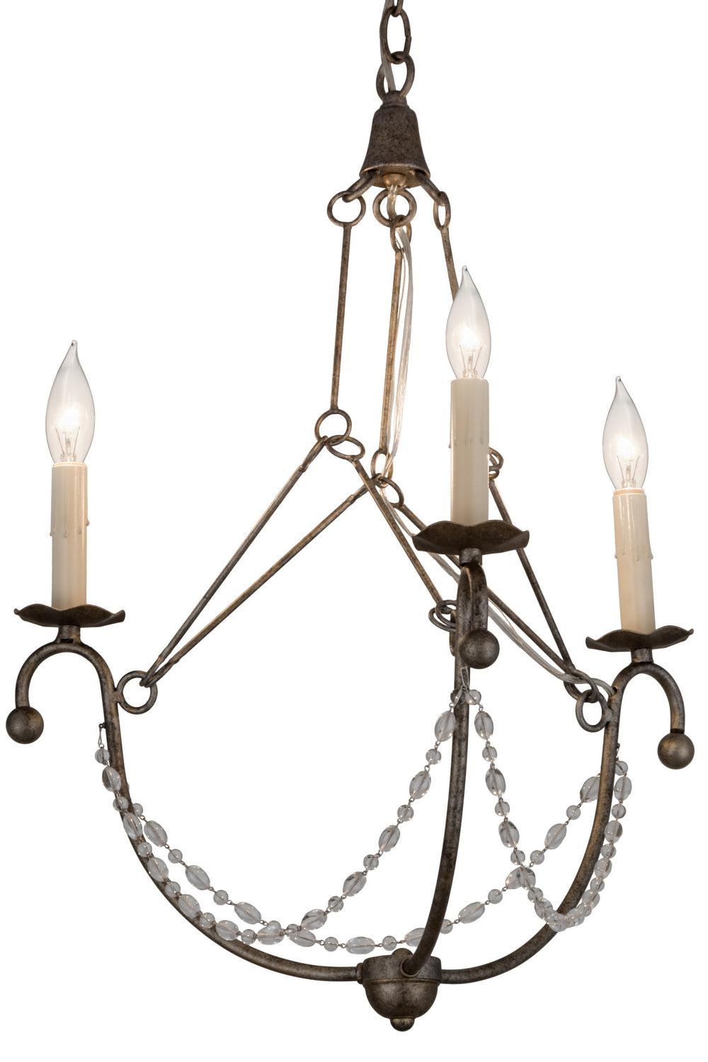 Meyda Tiffany Kaitlynn 182545 Chandelier Light - Oil Rubbed Bronze