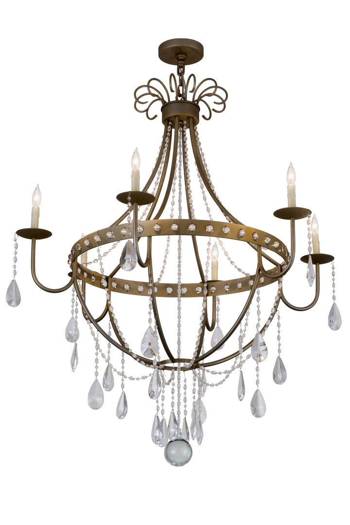 Meyda Tiffany Azaleia 182546 Chandelier Light - Crystal