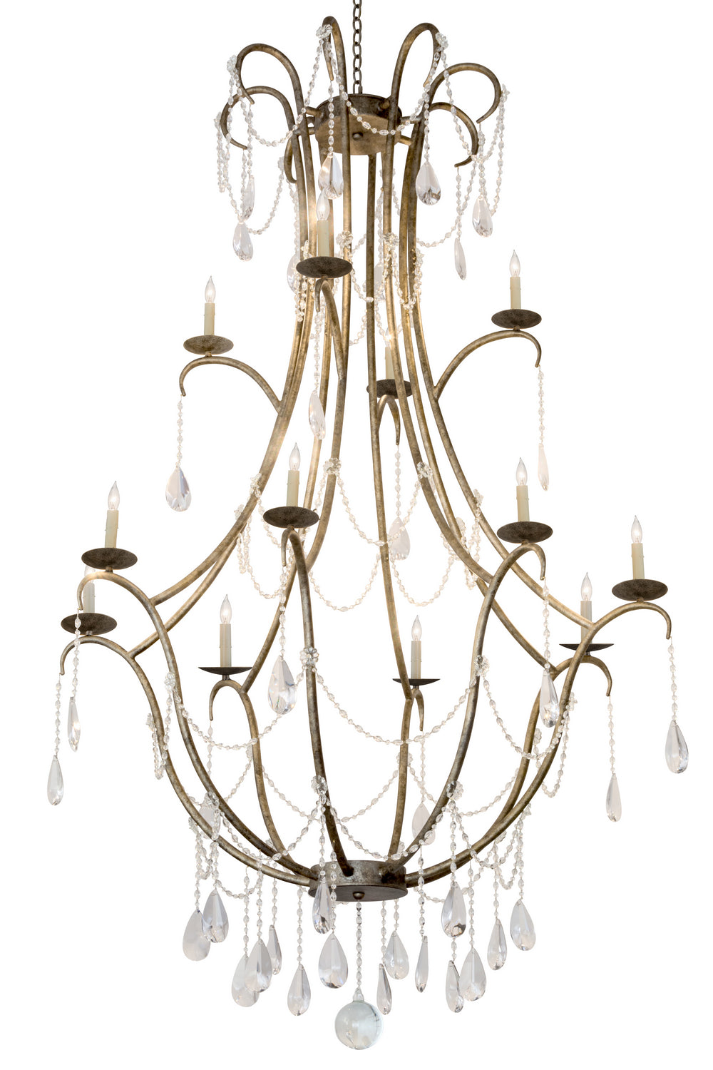 Meyda Tiffany Kaitlynn 182547 Chandelier Light - Crystal