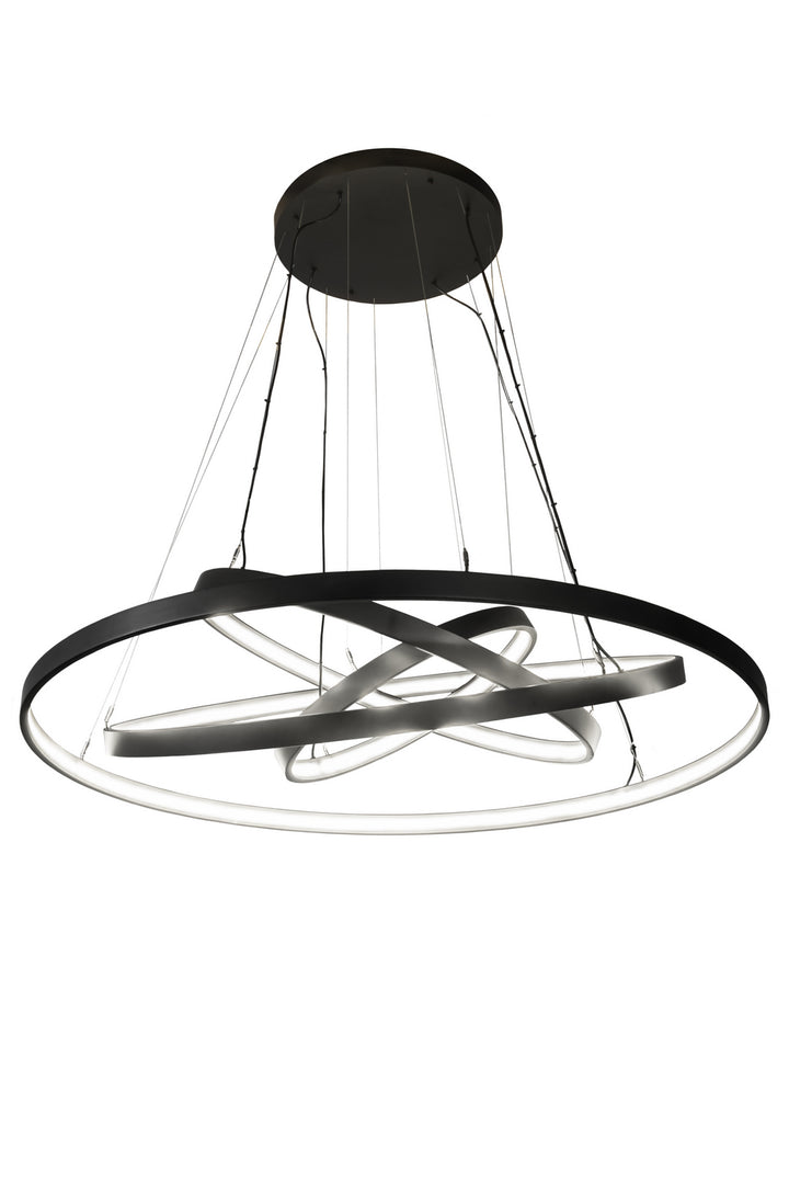 Meyda Tiffany Anillo 182716 Pendant Light - Solar Black