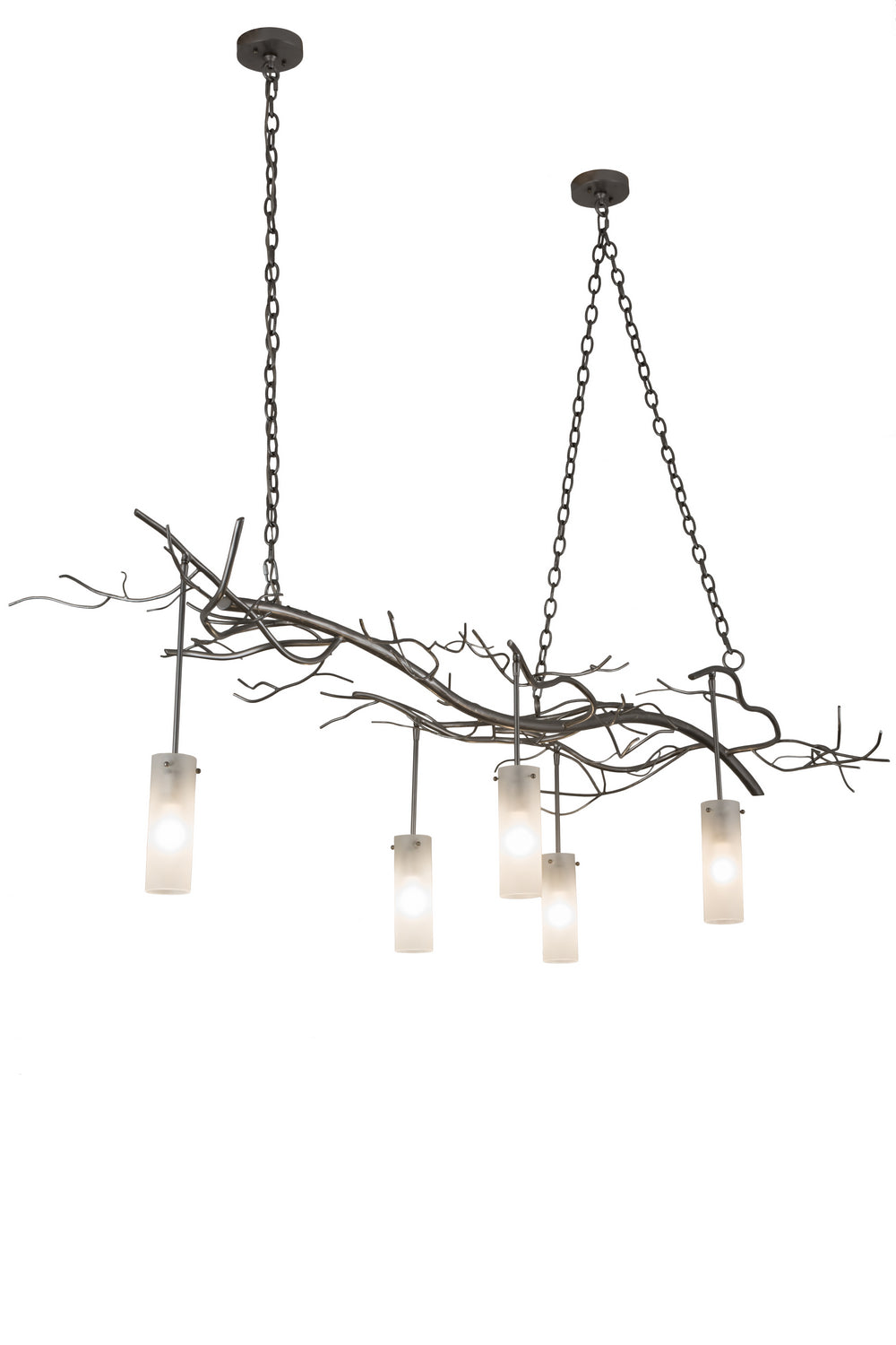 Meyda Tiffany Winter Solstice 183234 Pendant Light - Nickel
