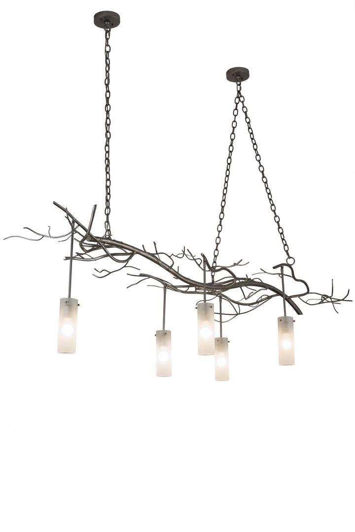 Meyda Tiffany Winter Solstice 183234 Pendant Light - Nickel