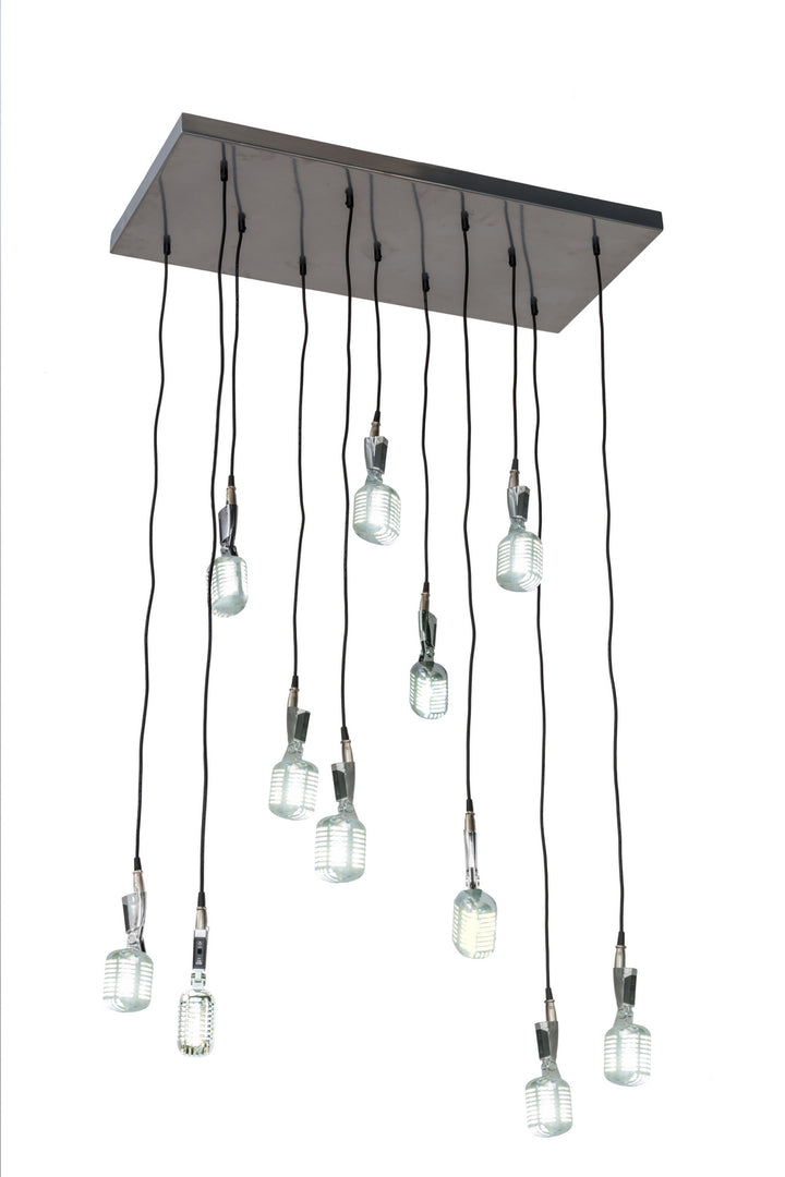 Meyda Tiffany Phonic 183596 Pendant Light - Chrome