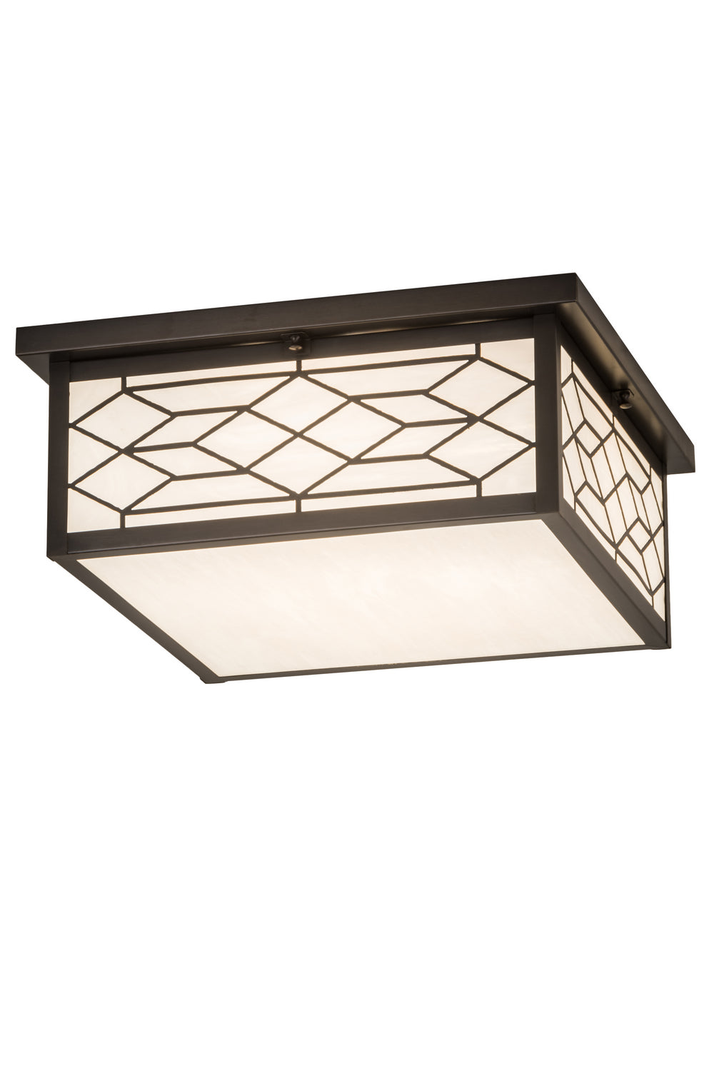 Meyda Tiffany Seneca 184720 Ceiling Light - Craftsman Brown