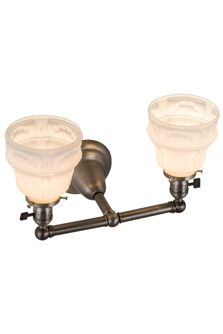 Meyda Tiffany Revival Garland 184763 Bath Vanity Light 16 in. wide - Nickel