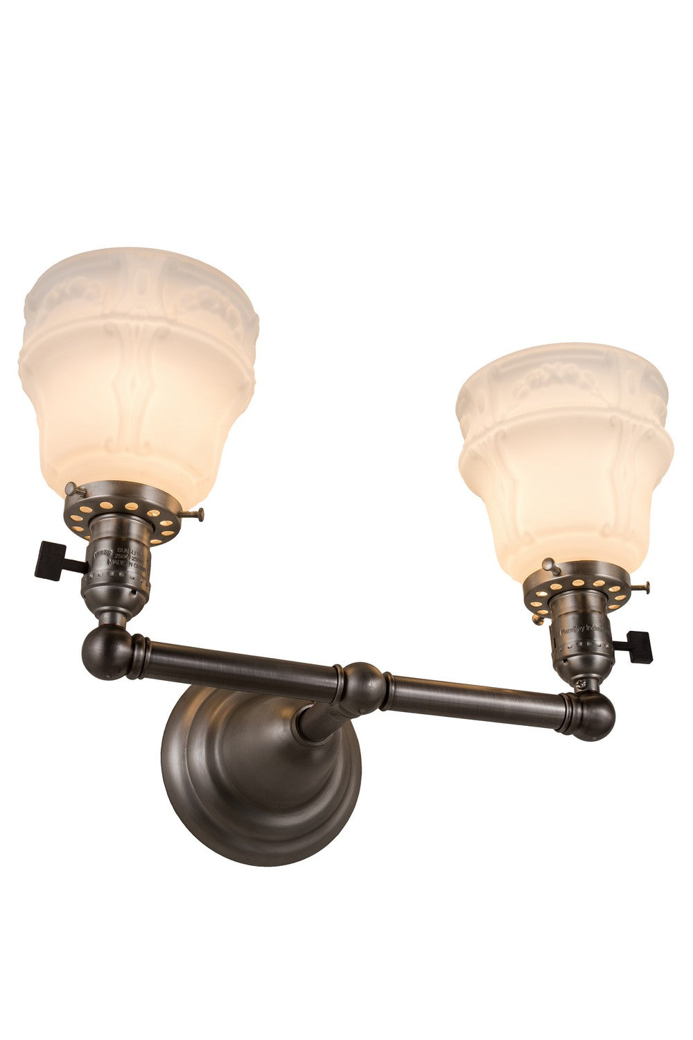Meyda Tiffany Revival Garland 184763 Bath Vanity Light 16 in. wide - Nickel