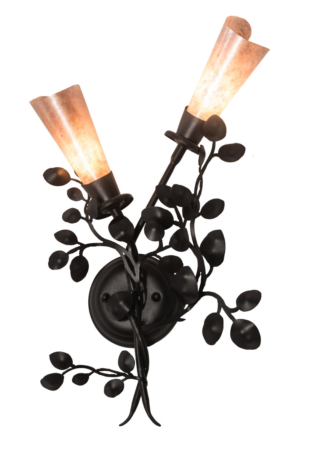 Meyda Tiffany Vinca Vine 185118 Wall Light - Mahogany Bronze