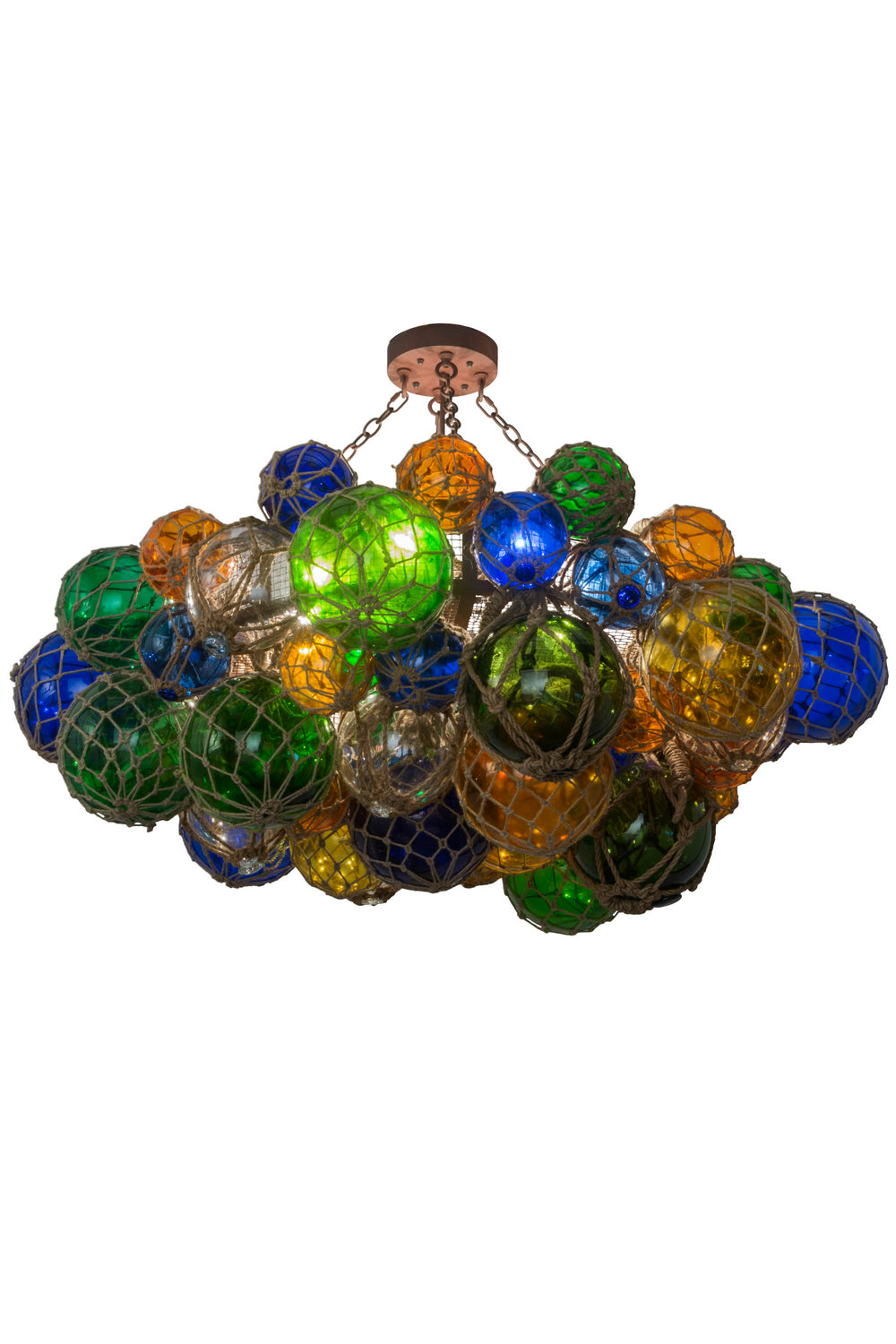 Meyda Tiffany Bijoux Colores 185262 Chandelier Light - Rust,Wrought Iron