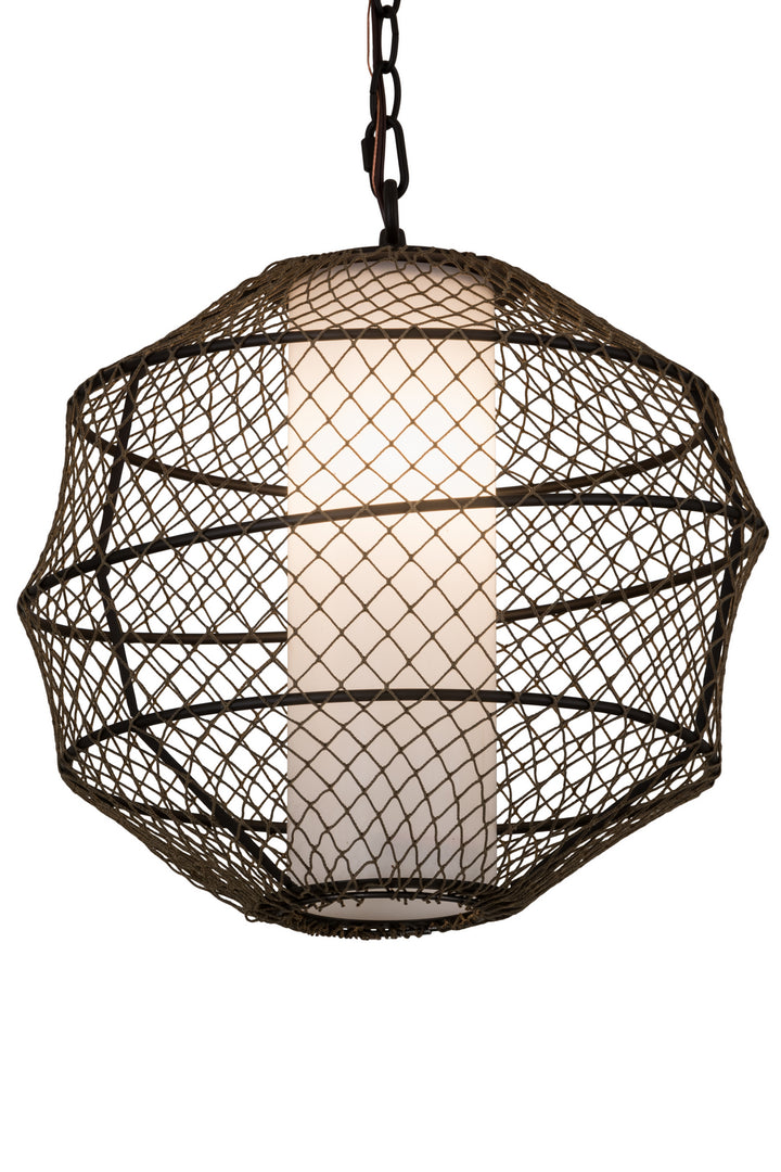 Meyda Tiffany Omaro Poto 185263 Pendant Light - Oil Rubbed Bronze
