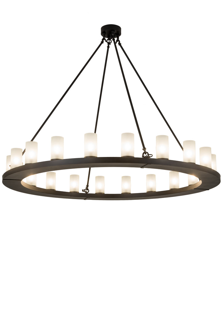 Meyda Tiffany Loxley 185532 Chandelier Light - Craftsman Brown