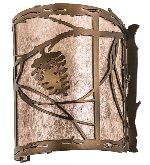 Meyda Tiffany Whispering Pines 78348 Wall Light - Antique Copper