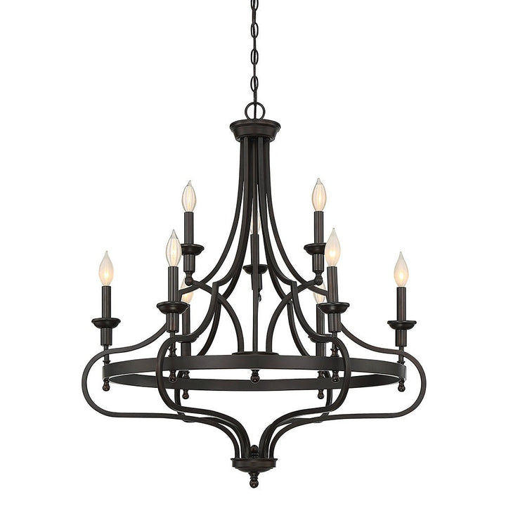 Savoy House Shields 1-9083-9-13 Chandelier Light - English Bronze