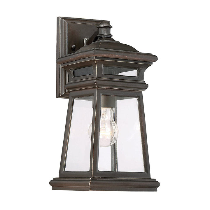Savoy House Lighting 5-240-213  Taylor Outdoor English Bronze With Gold