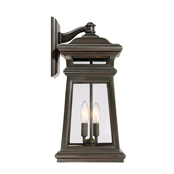 Savoy House Lighting 5-242-213  Taylor Outdoor English Bronze With Gold