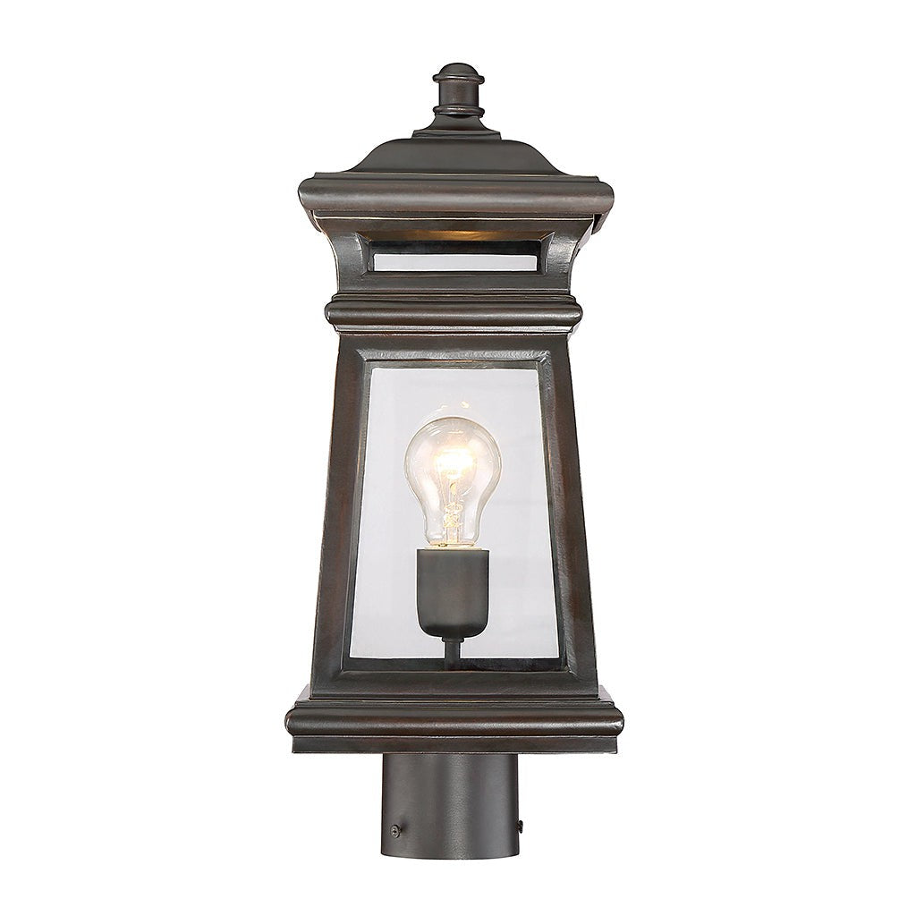 Savoy House Lighting 5-244-213  Taylor Outdoor English Bronze With Gold