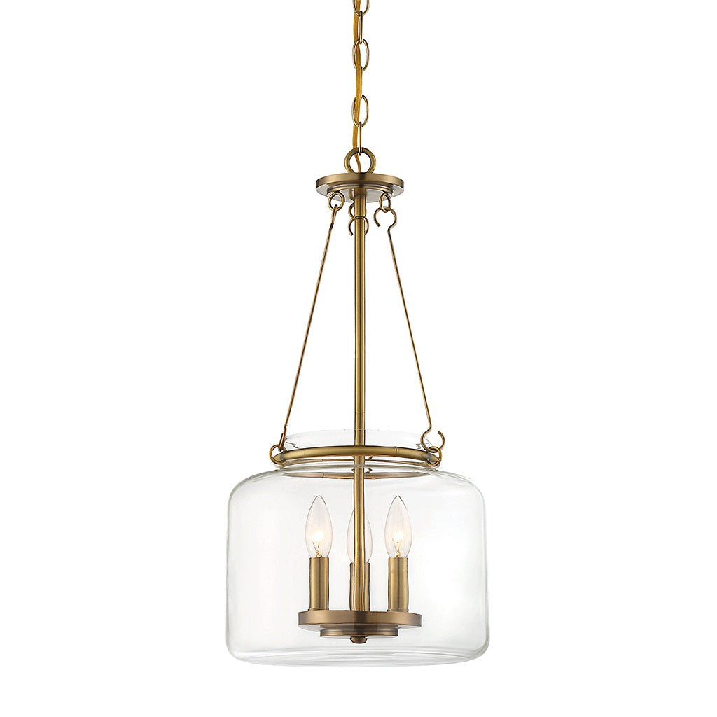 Savoy House Akron 7-9006-3-322 Pendant Light - Warm Brass