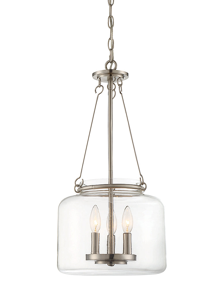 Savoy House Akron 7-9006-3-SN Pendant Light - Satin Nickel
