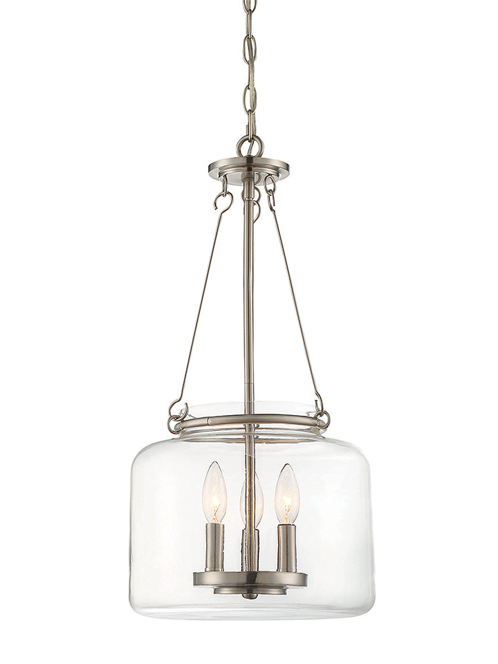 Savoy House Akron 7-9006-3-SN Pendant Light - Satin Nickel