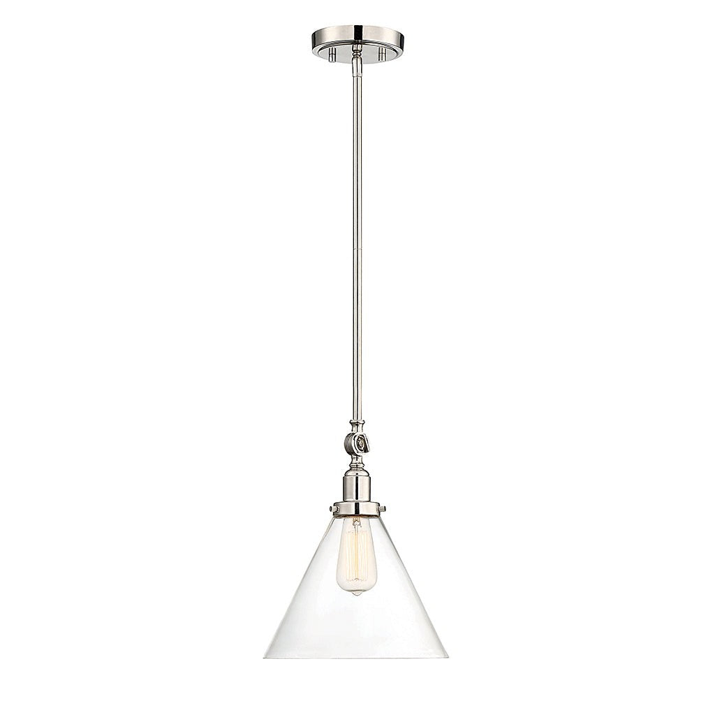 Savoy House Drake 7-9132-1-109 Pendant Light - Polished Nickel