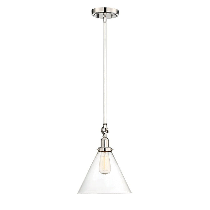 Savoy House Drake 7-9132-1-109 Pendant Light - Polished Nickel