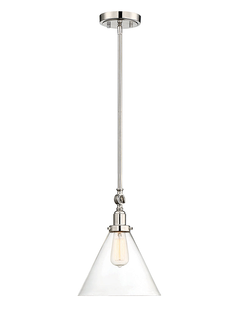 Savoy House Drake 7-9132-1-109 Pendant Light - Polished Nickel