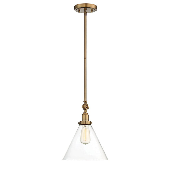 Savoy House Drake 7-9132-1-322 Pendant Light - Warm Brass