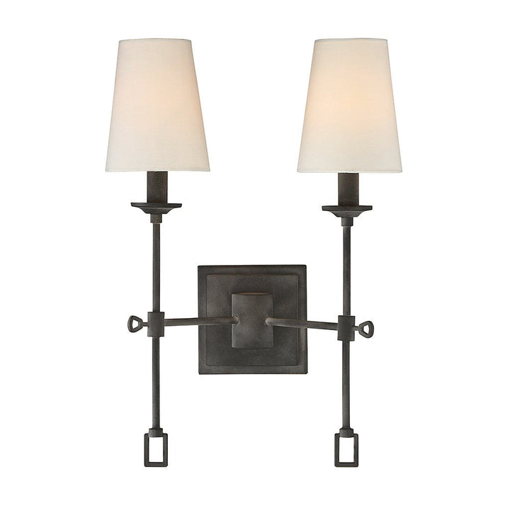 Savoy House Lorainne 9-9004-2-88 Wall Sconce Light - Oxidized Black