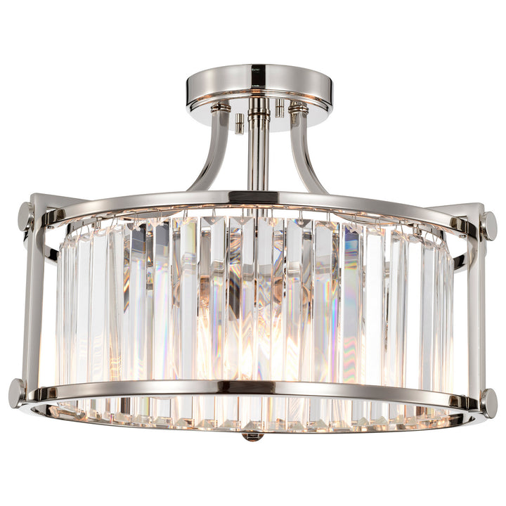 Nuvo Krys 60-5763 Ceiling Light - Polished Nickel, Polished Nickel Finish"/