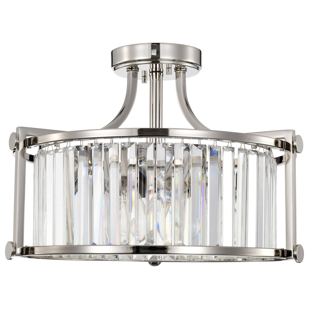 Nuvo Krys 60-5763 Ceiling Light - Polished Nickel, Polished Nickel Finish"/