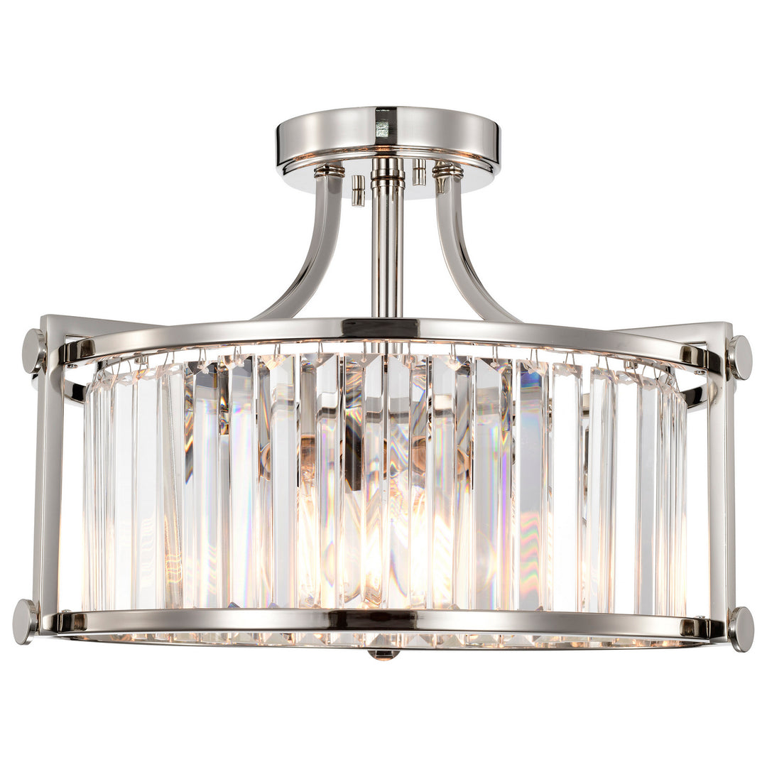 Nuvo Krys 60-5763 Ceiling Light - Polished Nickel, Polished Nickel Finish"/