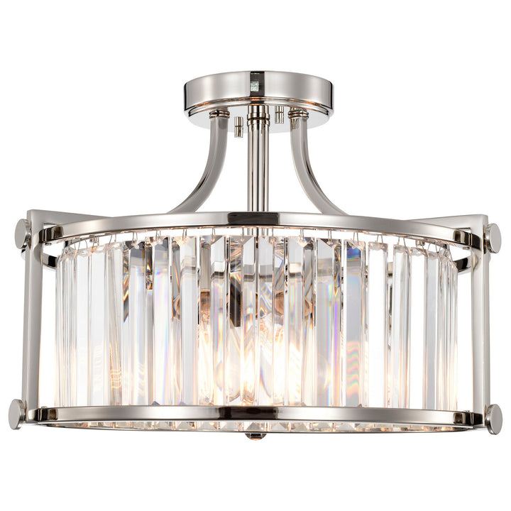 Nuvo Krys 60-5763 Ceiling Light - Polished Nickel, Polished Nickel Finish"/
