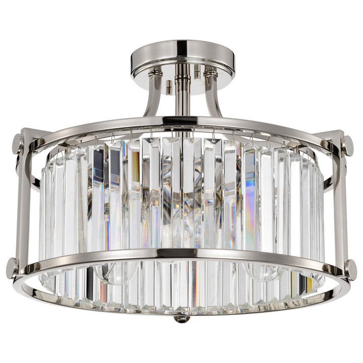 Nuvo Krys 60-5763 Ceiling Light - Polished Nickel, Polished Nickel Finish"/