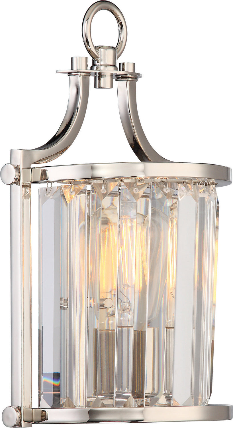 Nuvo Krys 60-5766 Wall Light - Polished Nickel, Polished Nickel Finish"/