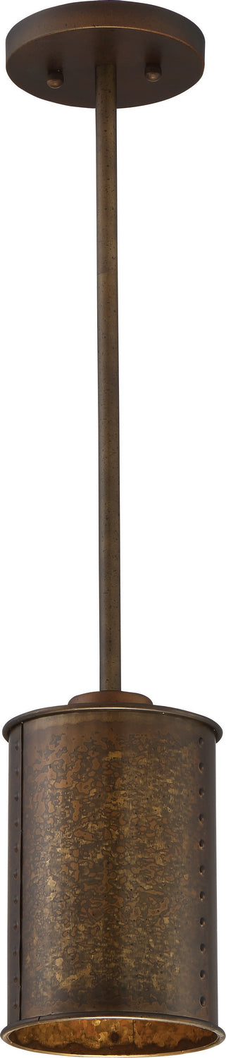 Nuvo Kettle 60-5892 Pendant Light - Weathered Brass,  Weathered Brass Finish"/