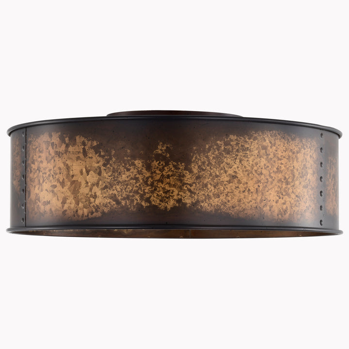 Nuvo Kettle 60-5893 Ceiling Light - Weathered Brass, Weathered Brass Finish"/