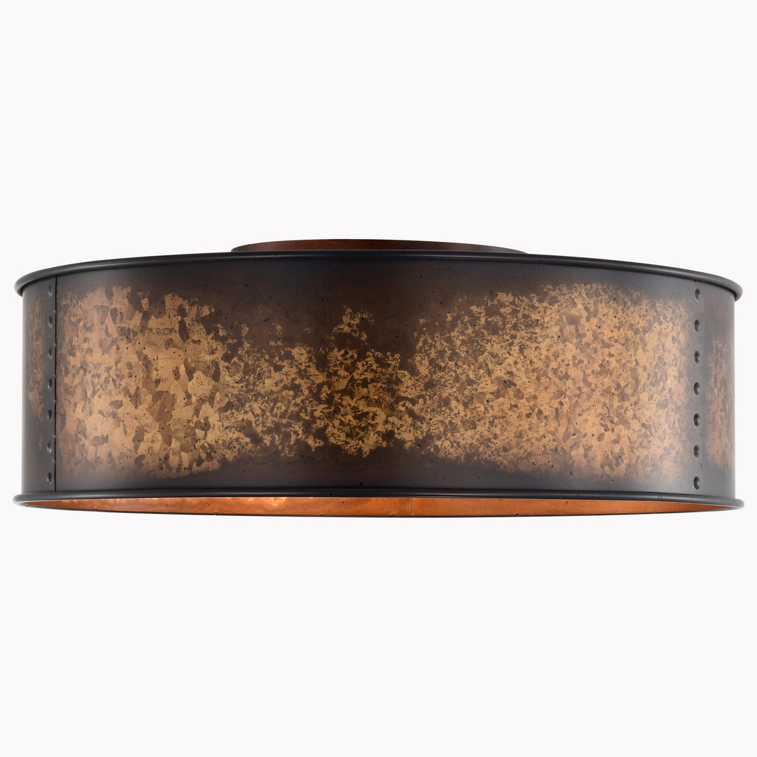 Nuvo Kettle 60-5893 Ceiling Light - Weathered Brass, Weathered Brass Finish"/