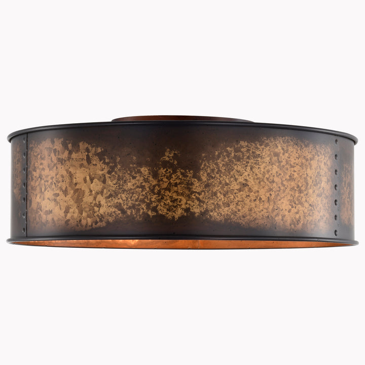 Nuvo Kettle 60-5893 Ceiling Light - Weathered Brass, Weathered Brass Finish"/