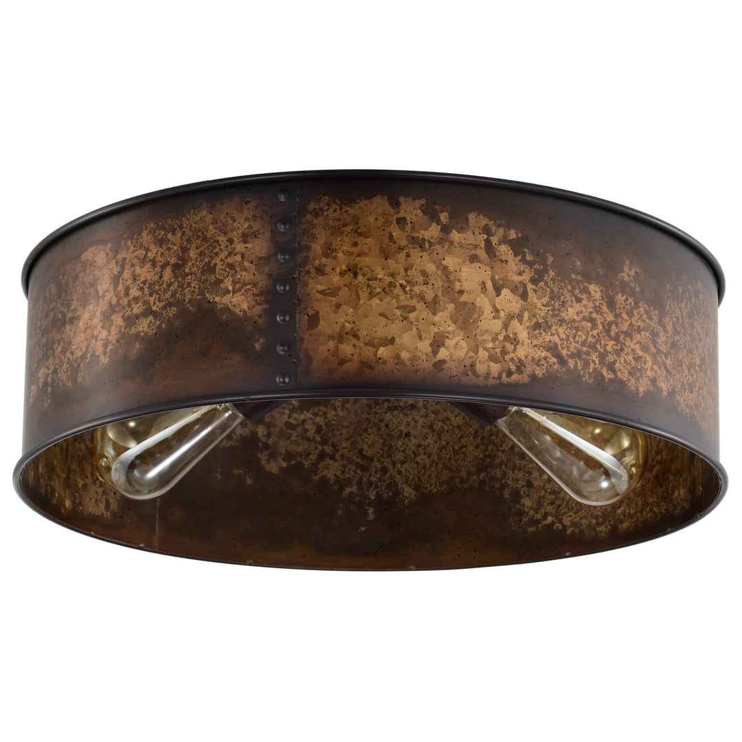 Nuvo Kettle 60-5893 Ceiling Light - Weathered Brass, Weathered Brass Finish"/