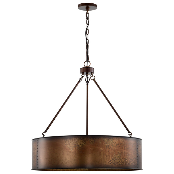 Nuvo Kettle 60-5895 Pendant Light - Weathered Brass,  Antique Copper Finish"/