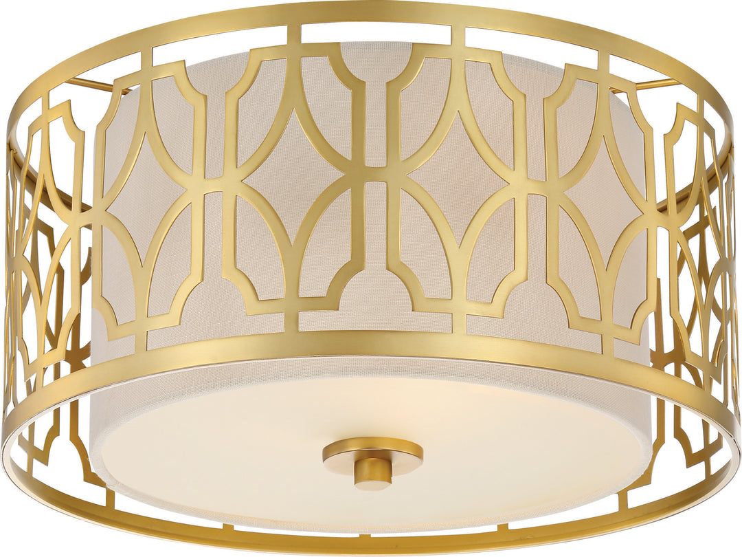 Nuvo Filigree 60-5931 Ceiling Light - Natural Brass